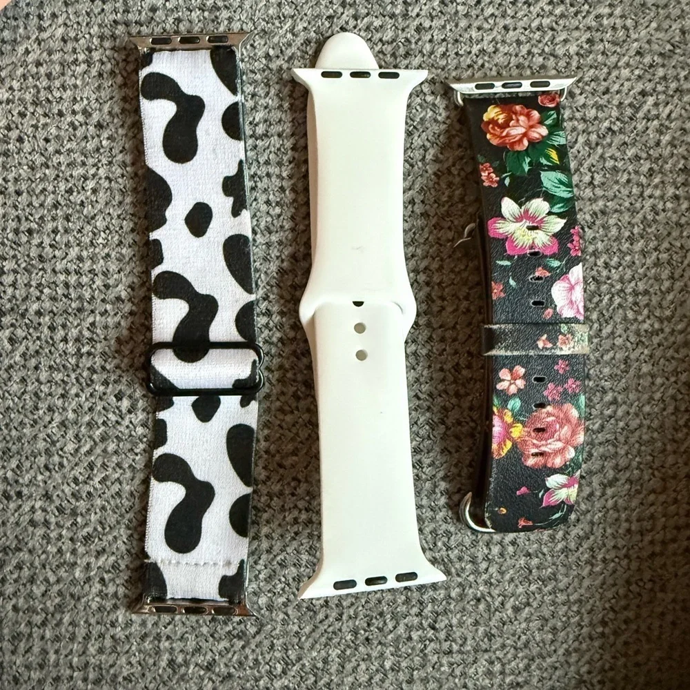 Set of 3 Apple Watch Bands 42/44 mm